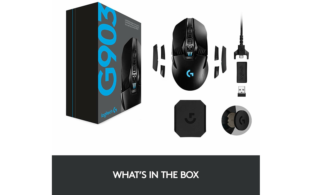 Logitech G903 Lightspeed HERO Wireless Gaming Mouse / 910-005673 /
