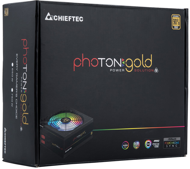 Chieftec PHOTON GOLD GDP-750C-RGB ATX 750W