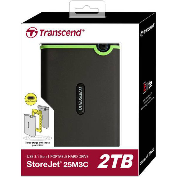 Transcend StoreJet 25M3C / 2.0TB /