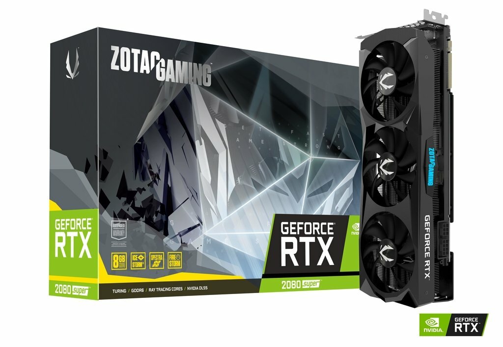 ZOTAC GeForce RTX 2080 SUPER 8GB GDDR6 256bit ZT-T20820H-10P