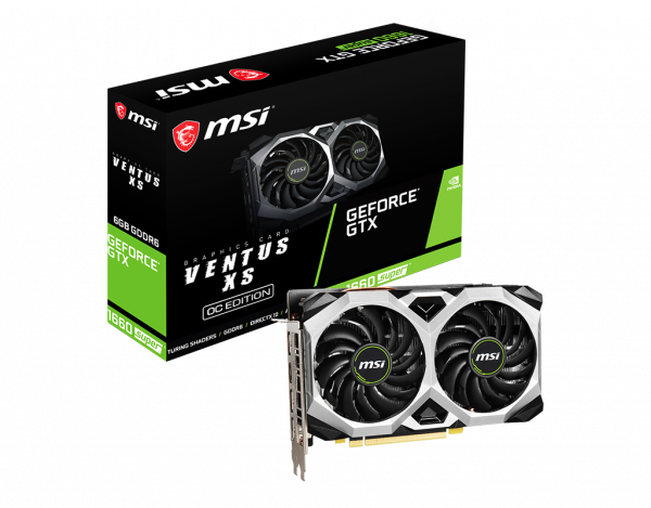 MSI GeForce GTX 1660 SUPER VENTUS XS 6G 6GB GDDR6 192Bit