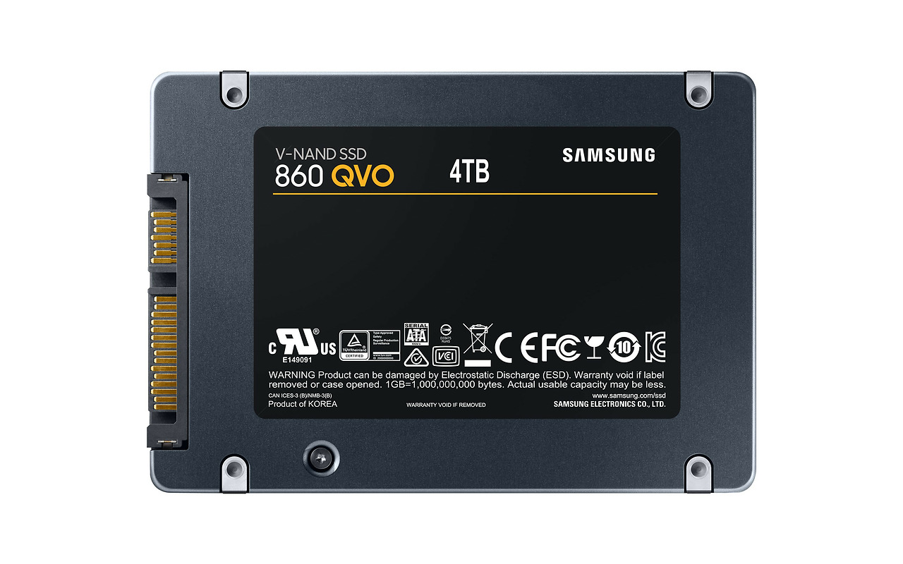 Samsung SSD 860 QVO MZ-76Q4T0BW 2.5" SSD 4.0TB