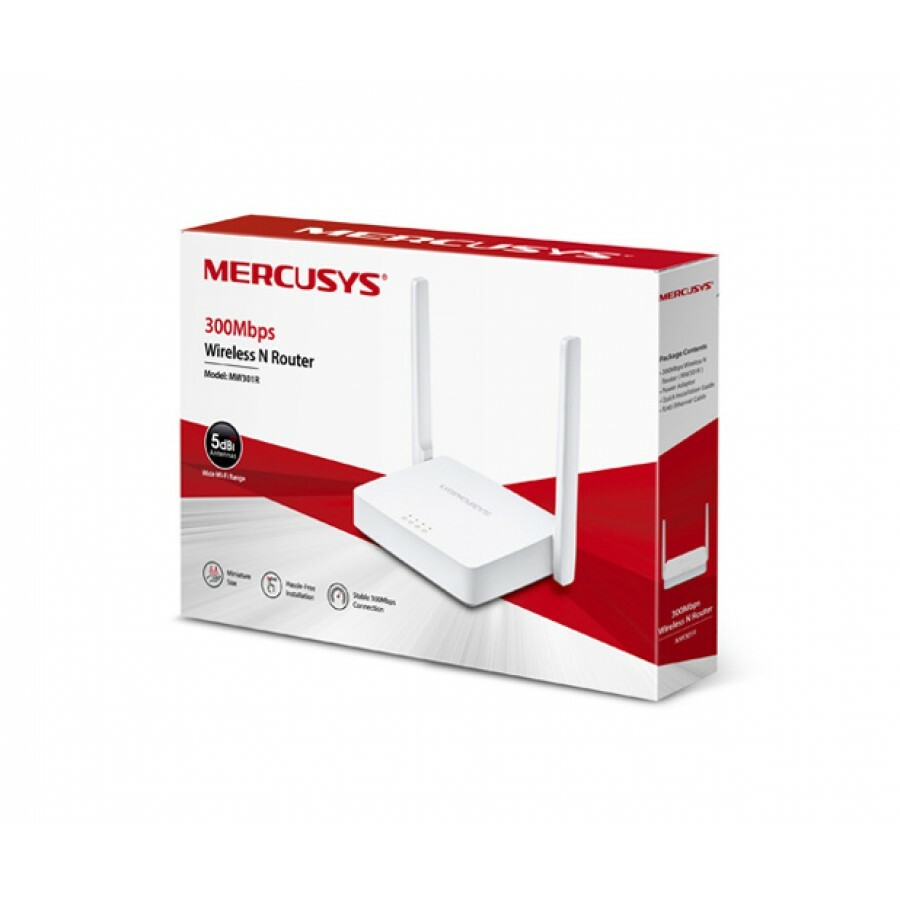 MERCUSYS MW301R 300Mbps Wireless N Router White