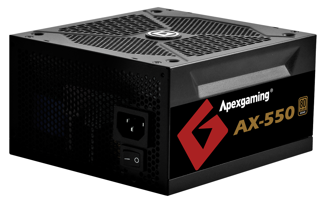 PSU ApexGaming AX550 / 550W / Bronze 80+ / ATX /