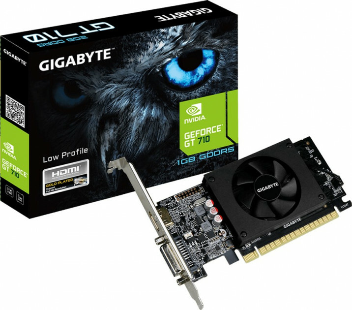 GIGABYTE GeForce GT710 1GB GDDR5 64bit / Low Profile