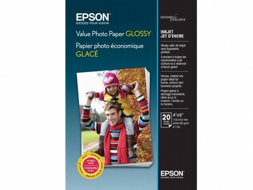 Epson Value Glossy Photo Paper 10x15cm BOGOF