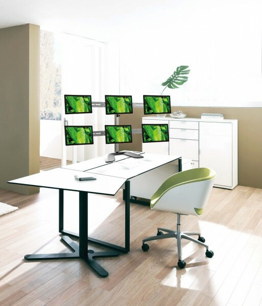 Reflecta PLANO DeskStand 23-1010 S Table/desk stand for 6 monitors