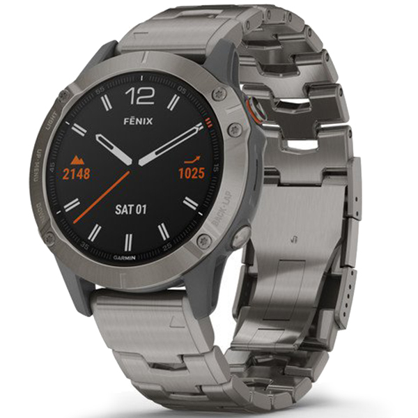 Garmin Fēnix 6 Pro and Sapphire editions Titanium / 010-02158-23