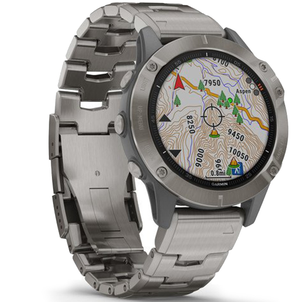 Garmin Fēnix 6 Pro and Sapphire editions Titanium / 010-02158-23