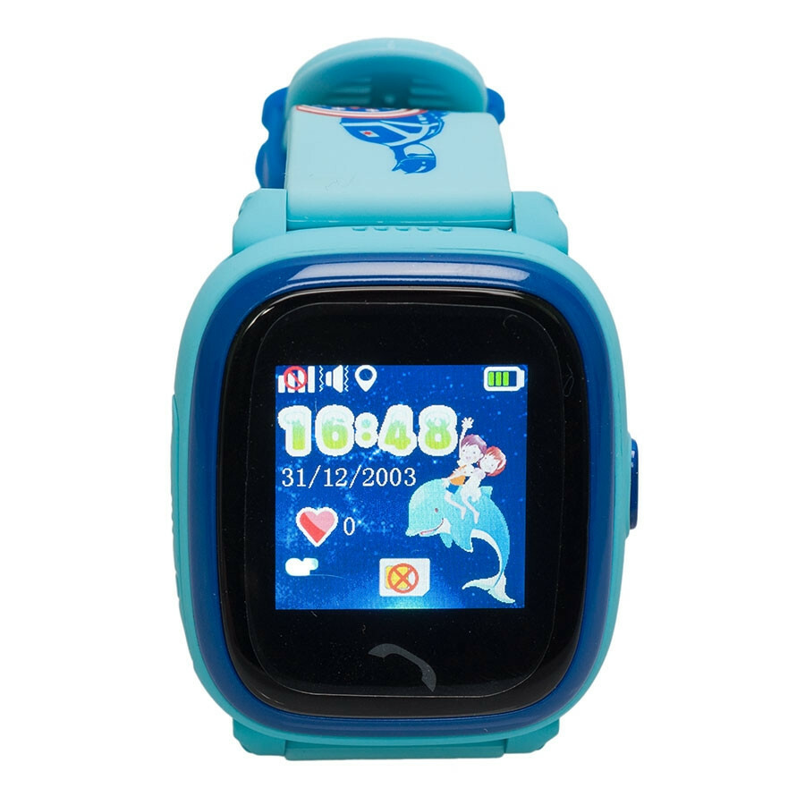 Smart Baby Watch W9 Cyan