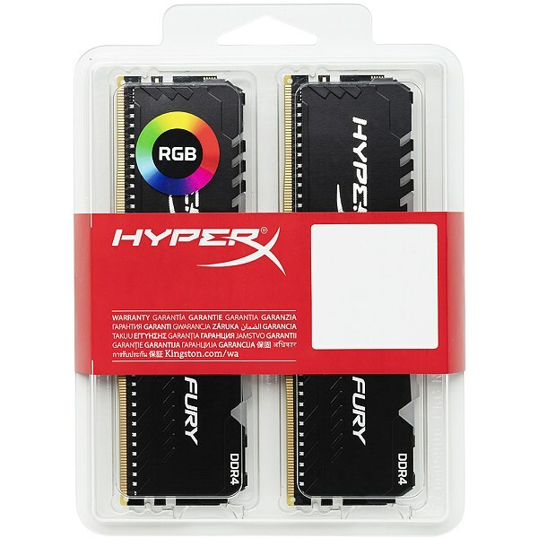 Kingston HyperX FURY RGB HX436C17FB3AK2/32 / 2*16GB DDR4 3600
