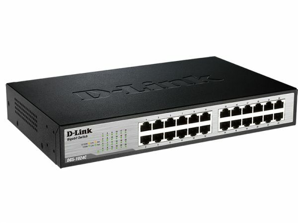 D-link DGS-1024C/B1A L2 Unmanaged Switch with 24 ports /