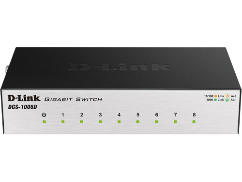 D-link DGS-1008D/J3A  L2 Unmanaged Switch with 8 ports