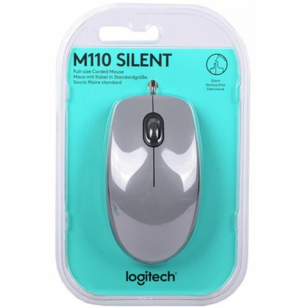 Logitech M110 Silent / Grey