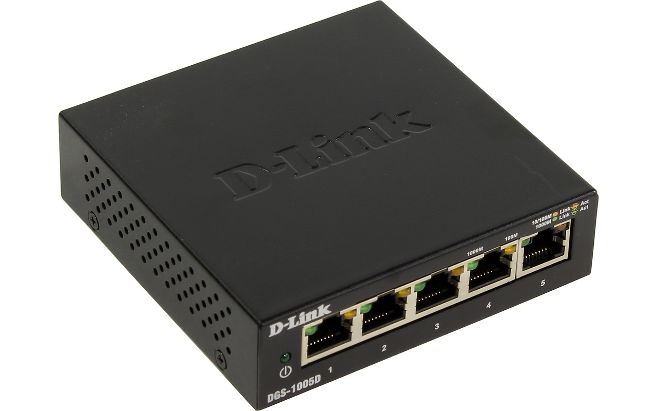 D-link DGS-1005D/I3A L2 Unmanaged Switch