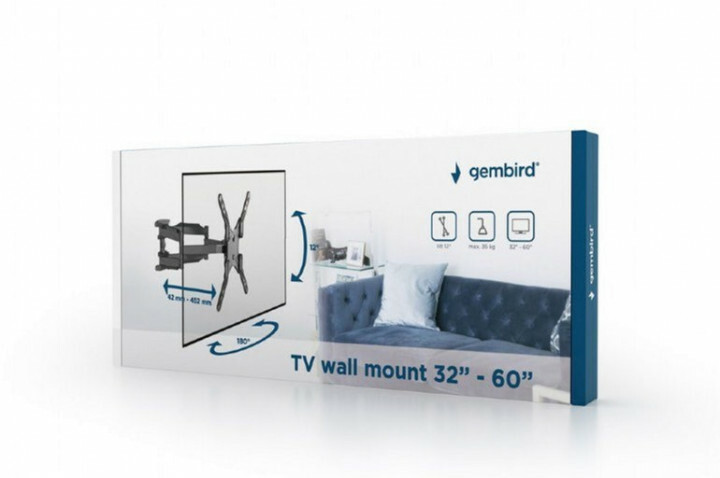 Gembird WM-60RT-01 TV-Wall Mount for 32-60" /