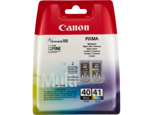 Canon PG-40 & CL-41 Multi Pack Ink Cartridge /