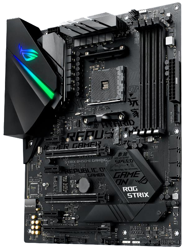 ASUS ROG STRIX B450-E GAMING ATX Socket AM4 AMD B450 Dual 4xDDR4-3466