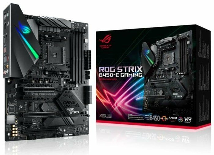 ASUS ROG STRIX B450-E GAMING ATX Socket AM4 AMD B450 Dual 4xDDR4-3466