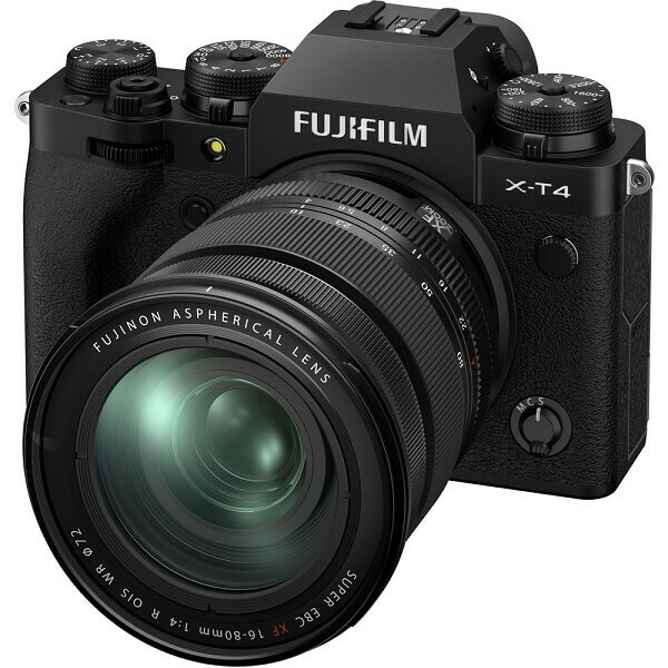 Fujifilm X-T4 / XF16-80mmF4 R OIS WR / Black