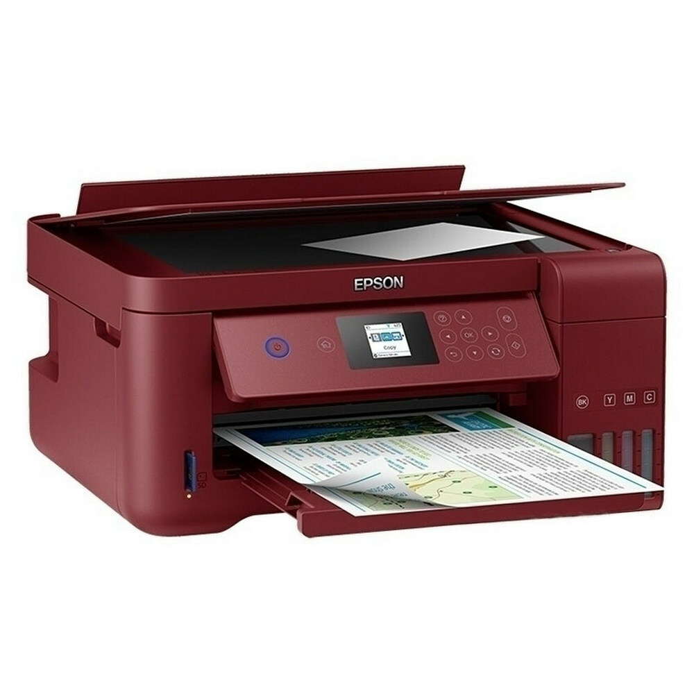 MFD Epson L4167 A4 / Wi-Fi / Auto-Duplex / Copier / Printer / Scanner Red