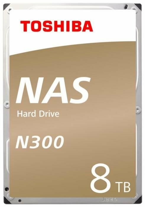Toshiba NAS Storage N300 HDWN180UZSVA 3.5" HDD 8.0TB /