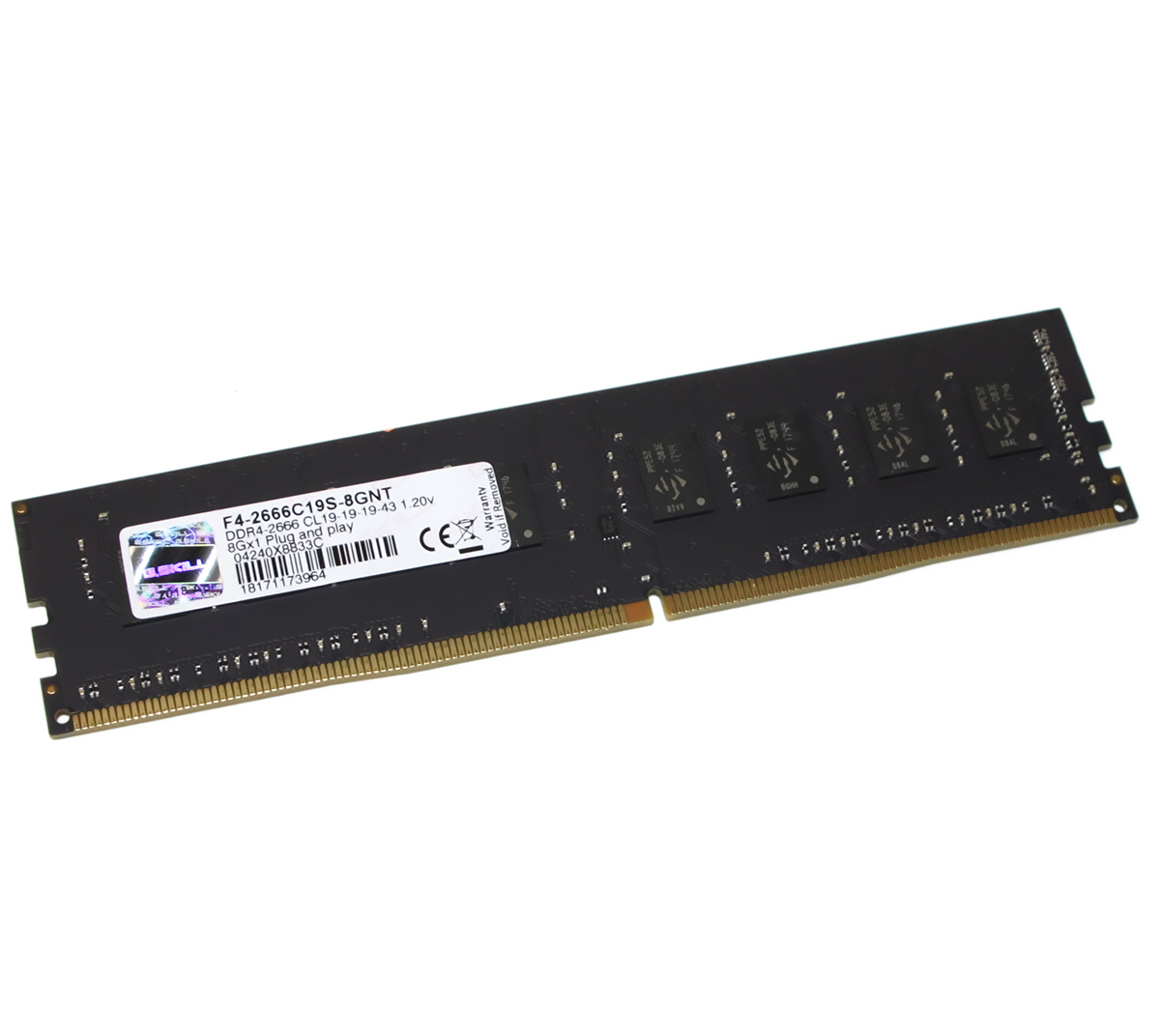 G.SKILL NT Value F4-2666C19S-8GNT 8GB DDR4 2666MHz CL19
