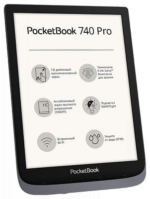 PocketBook 740 Pro / 7.8 E Ink Carta Grey