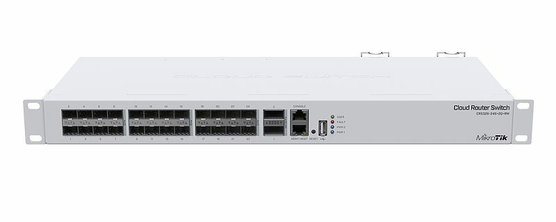 Mikrotik Cloud Router Switch CRS326-24S+2Q+RM / White