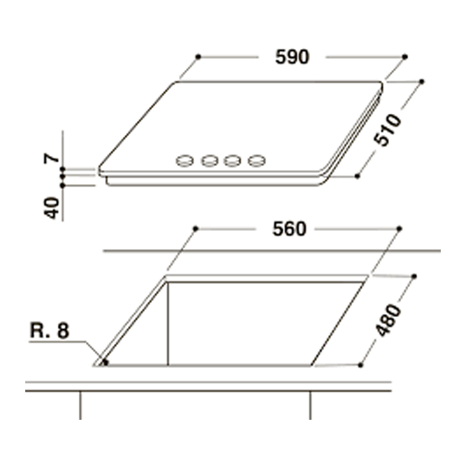 Whirlpool GOW 6423/NB EE /