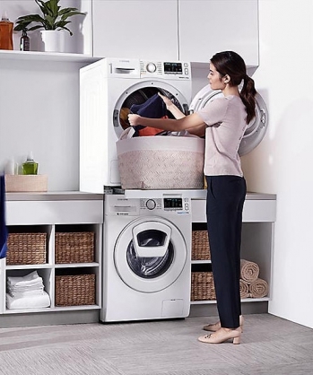 Samsung SKK-DD Junction kit Washing + Drying machine / White
