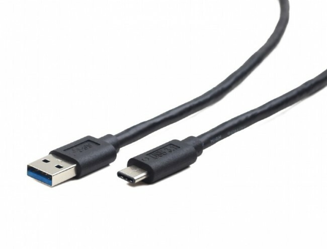 Cablexpert CCP-USB3-AMCM-1M Cable USB3.0/Type-C Black