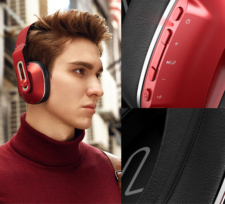 Xiaomi 1More MK802 Over-Ear Headphones Bluetooth / Red