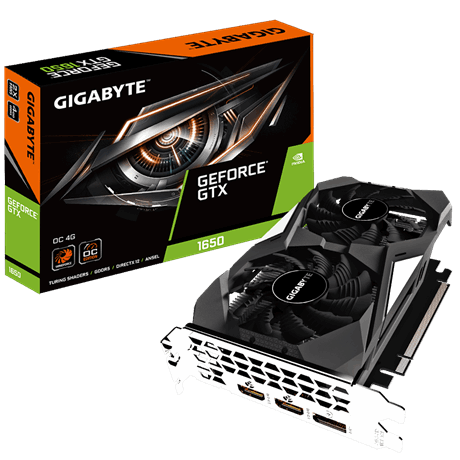GIGABYTE GeForce GTX1650 4GB GDDR5 OC 128bit