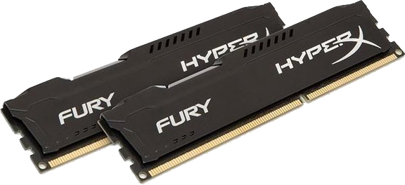 Kingston HyperX FURY HX316C10FBK2/16 / 2x8GB DDR3-1600 /