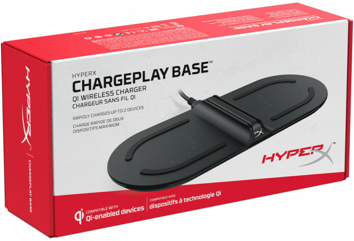 HyperX ChargePlay Base Qi Wireless Charger HX-CPBS-C Black