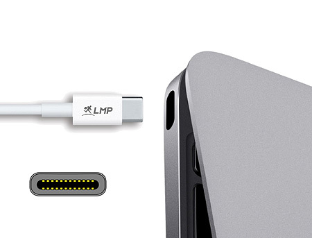 LMP 13869 USB-C to USB-C cable / White