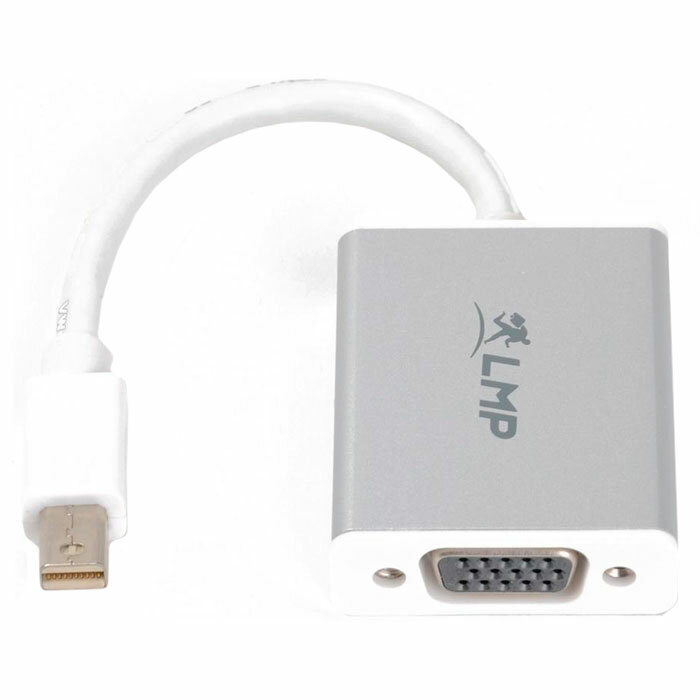 LMP 7673  Mini-DisplayPort to VGA adapter / White