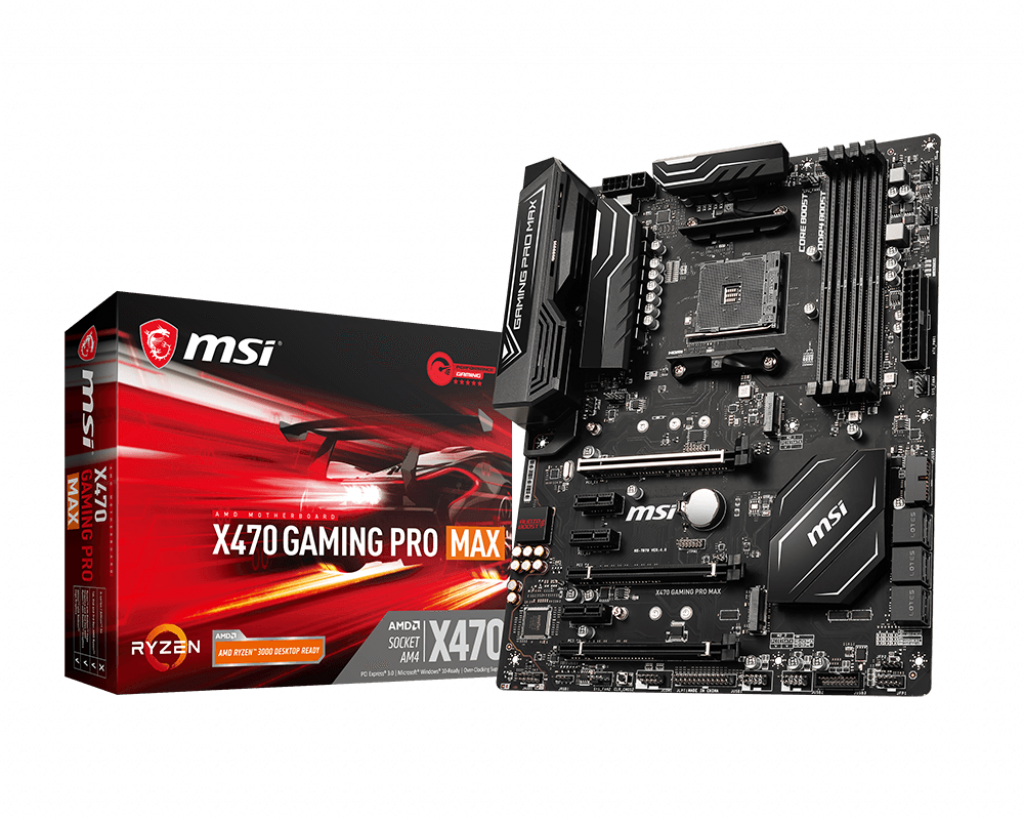 MSI X470 GAMING PRO MAX / ATX / Socket AM4 / AMD X470 / Dual 4xDDR4-4133 /