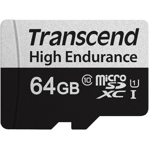 Transcend TS64GUSD350V 64GB MicroSD Endurance