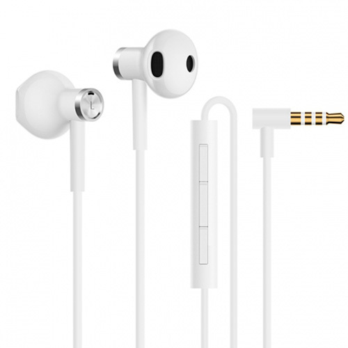 Xiaomi Headphones Dual-Unit Half-Ear / White