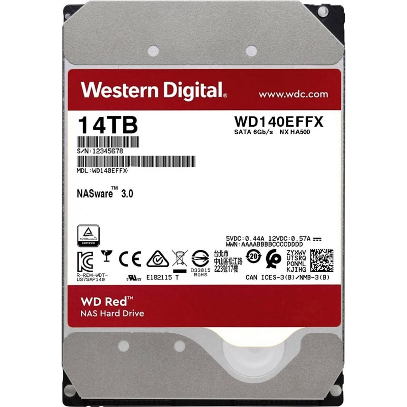WesternDigital Red NAS WD140EFFX