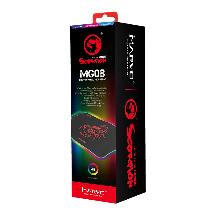 MARVO MG-08 Mouse Pad / Black