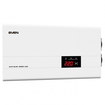 Sven SLIM AVR -2000 LCD / White