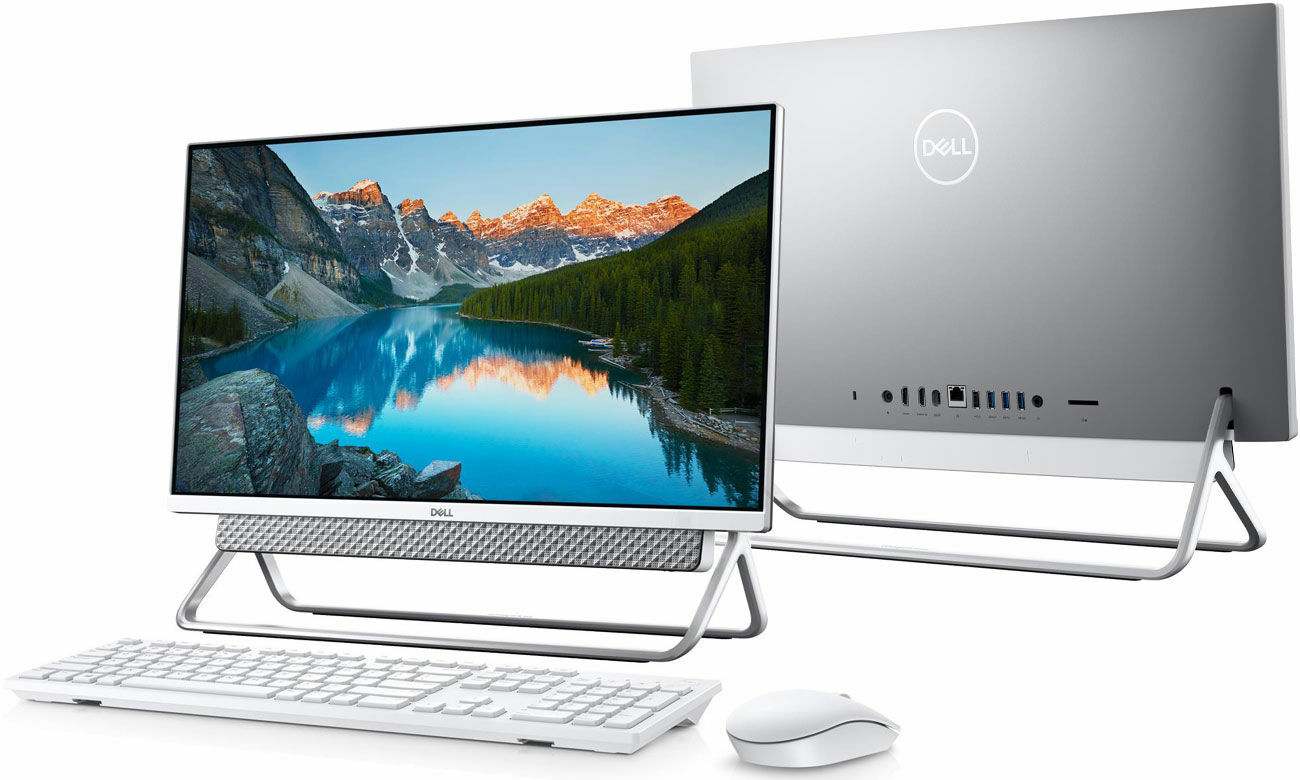 DELL Inspiron 5490 / 23.8'' FullHD WVA / i3-10110U / 8GB DDR4 / 256GB SSD / Windows 10 PRO / Silver