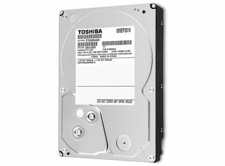 Toshiba Desktop DT02ABA400 3.5" HDD 4.0TB