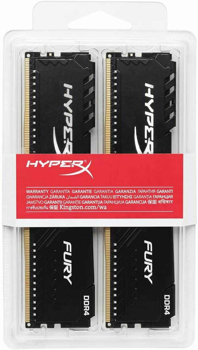 Kingston HyperX FURY HX436C17FB3K2/16 / 2*8GB DDR4 3600 / Black