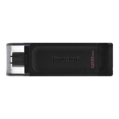 Kingston DataTravaler 70 128GB USB Type-C / DT70/128GB / Black
