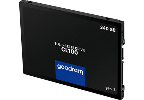 GOODRAM CL100 2.5" SSD 240GB SSDPR-CL100-240-G3 / Black