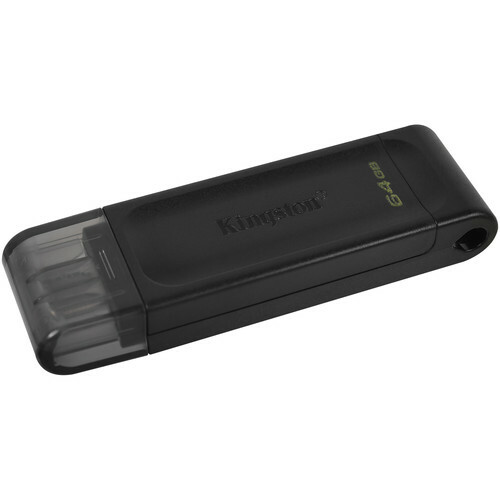 Kingston DataTravaler 70 64GB USB Type-C / DT70/64GB / Black